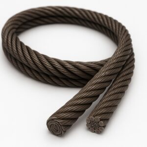 Steel wire rop Ungalvinised